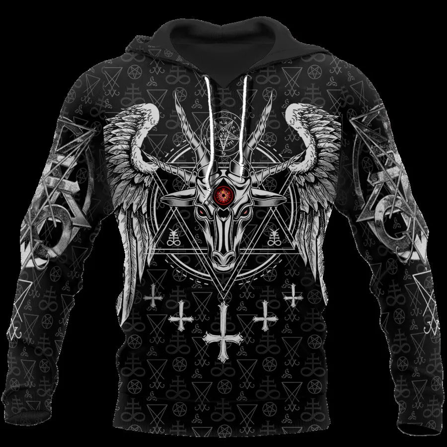 Viking Mythology Totem Hoodie