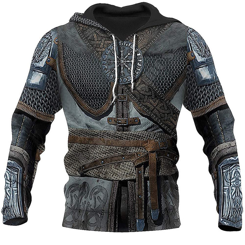 Viking Mythology Totem Hoodie