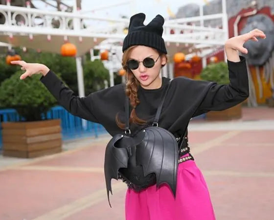 Little Devil Black Wings Backpack
