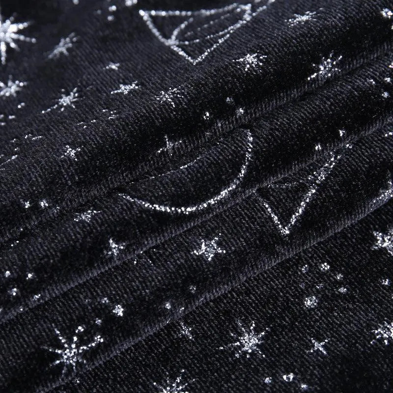 Starry Sky Moon Chic Sling Dress