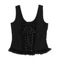 Lace Up Corset Top