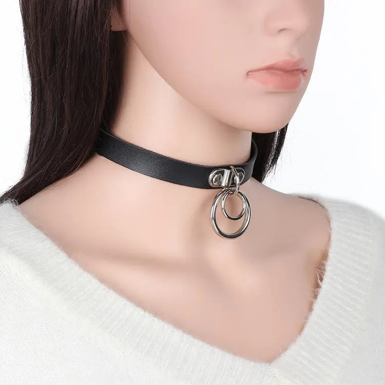 Double O Ring Choker