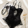 Black Lace Bustier