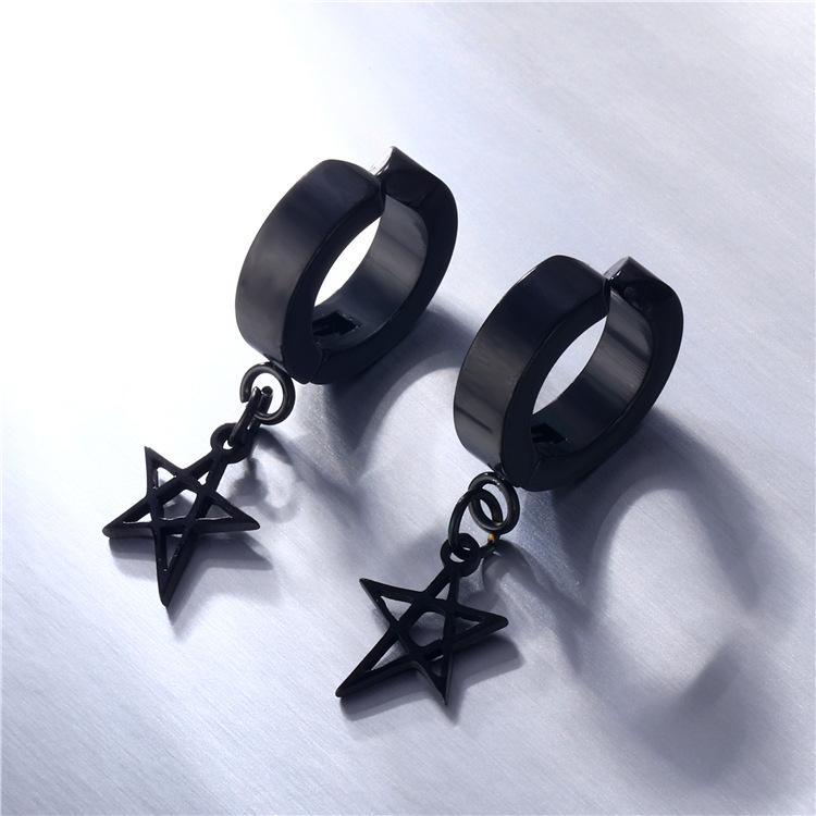 Pentagram Earrings