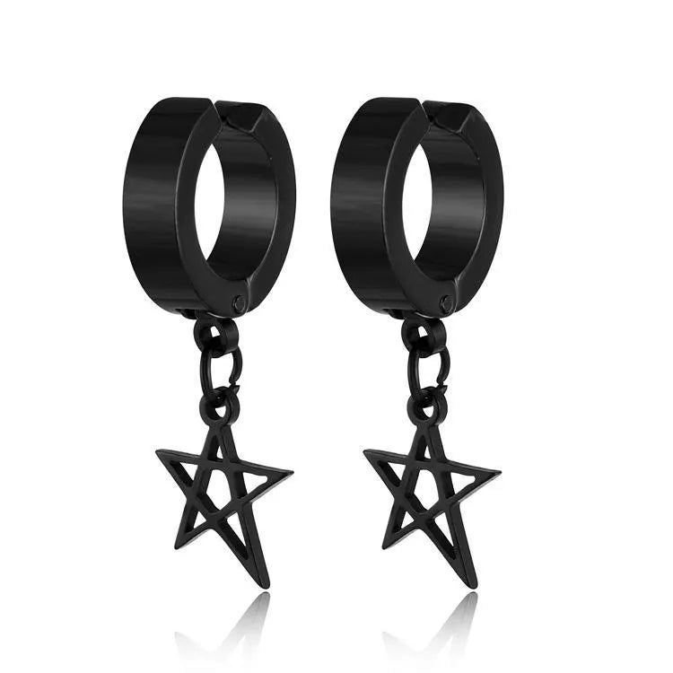 Pentagram Earrings