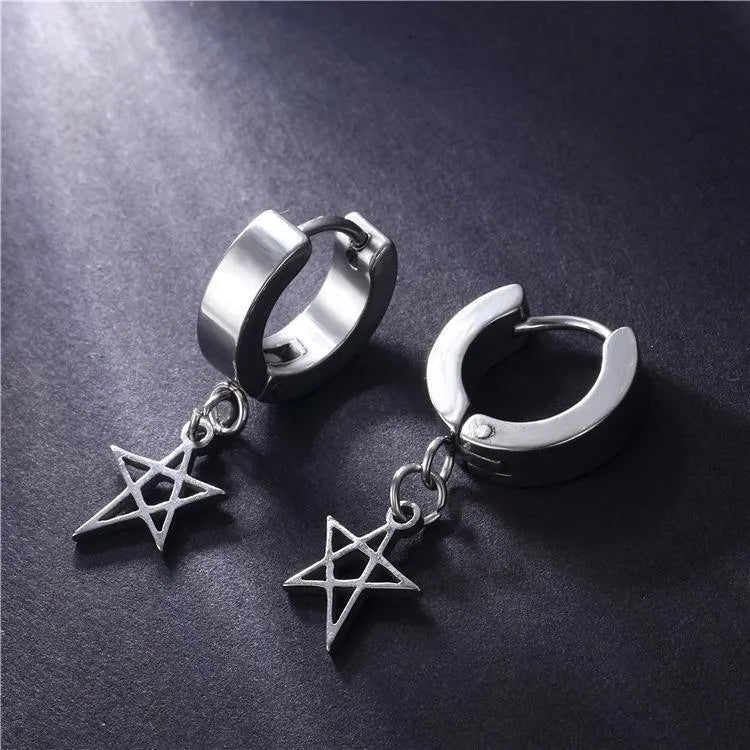 Pentagram Earrings