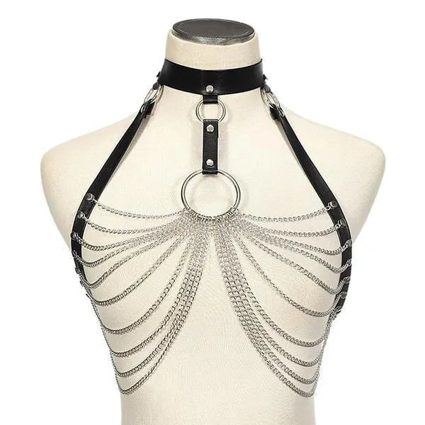 Bondage Chains Harness