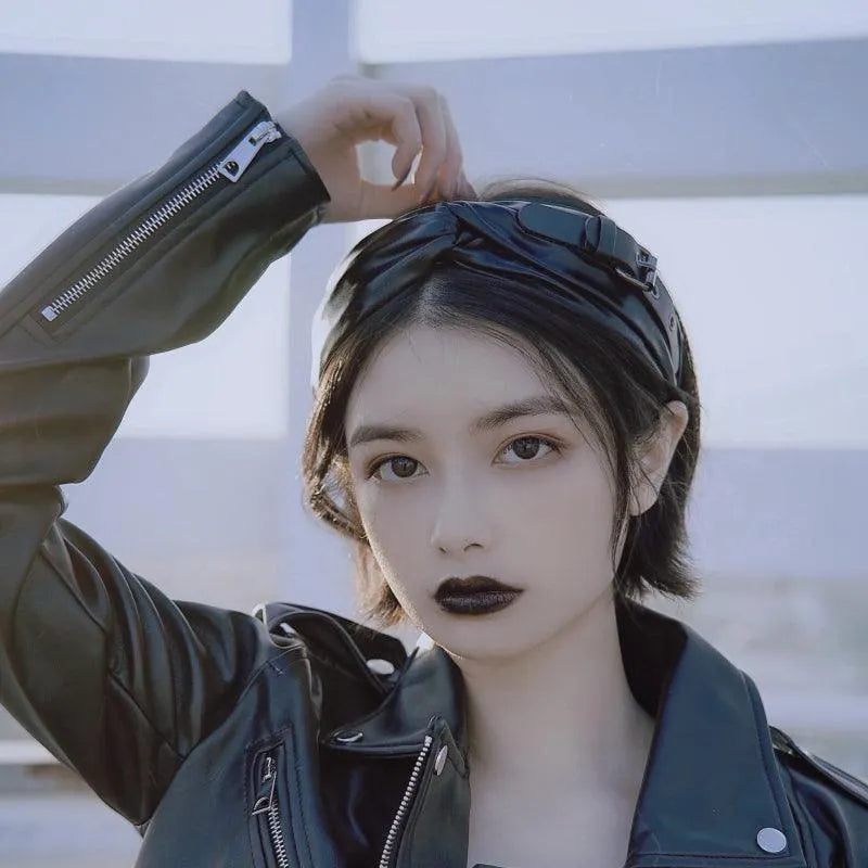 Motorcycle Girl Hair Band