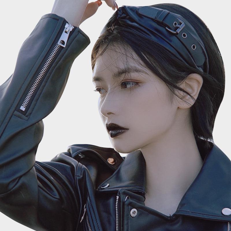 Motorcycle Girl Hair Band