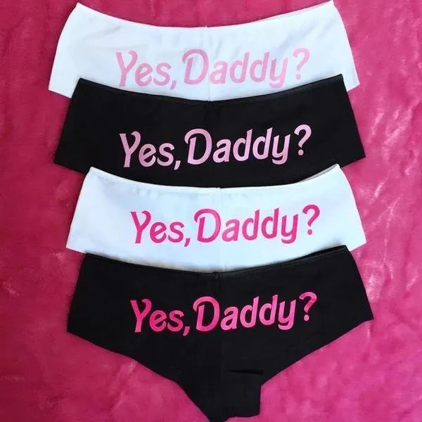 Yes, Daddy? Undies