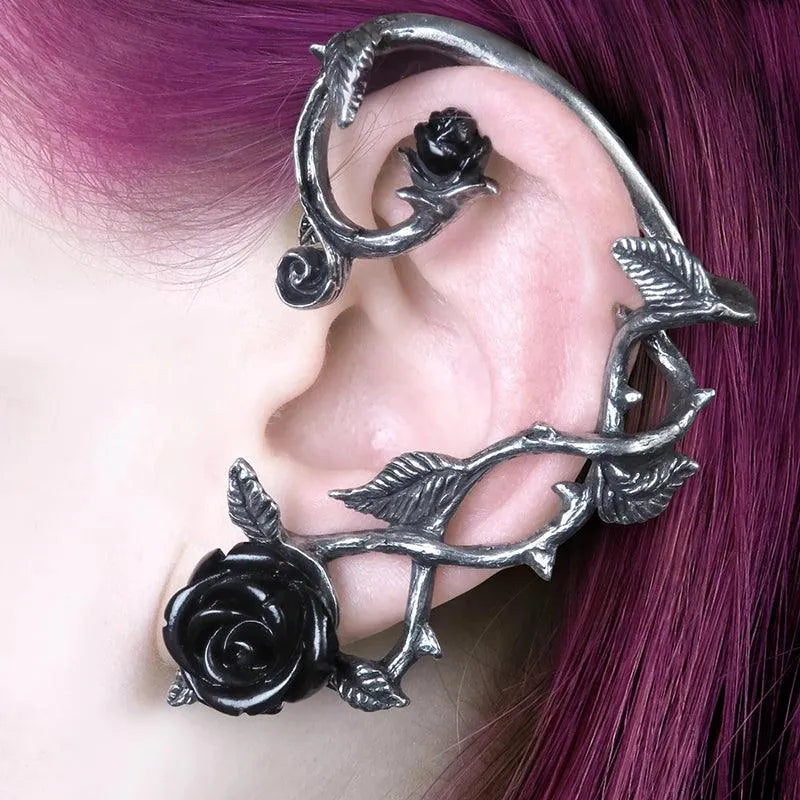 Gothic Rose Earrings