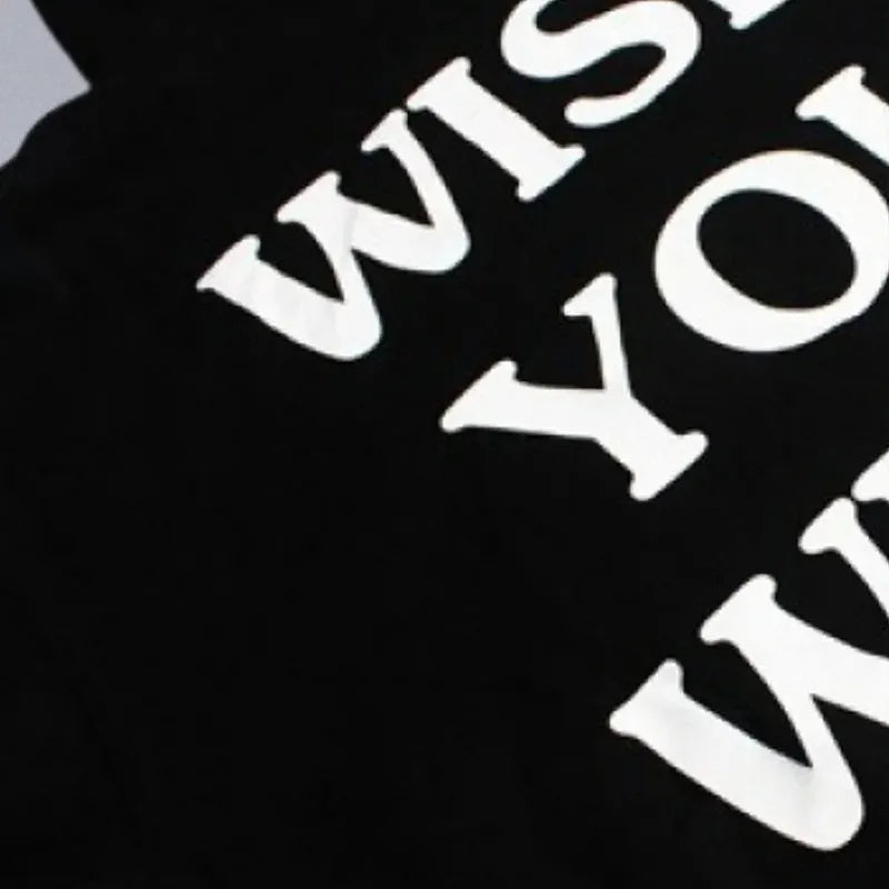 Colorful Letter Print Hoodie