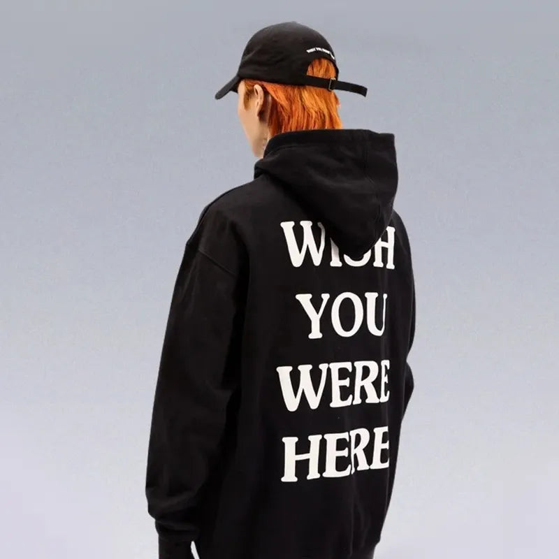 Colorful Letter Print Hoodie