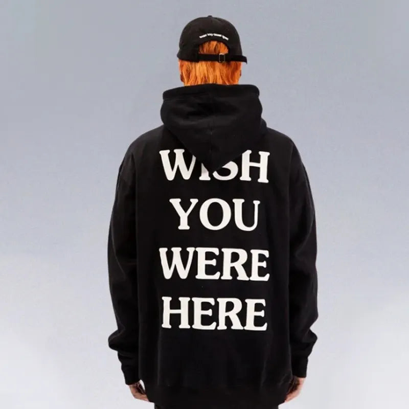 Colorful Letter Print Hoodie