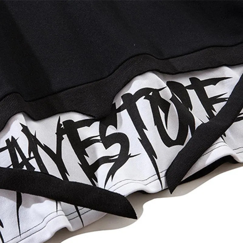 Street Style Trendy Splicing Thick Hoodie