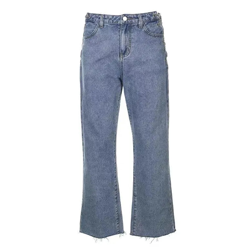 Chained Up High Waist Jeans