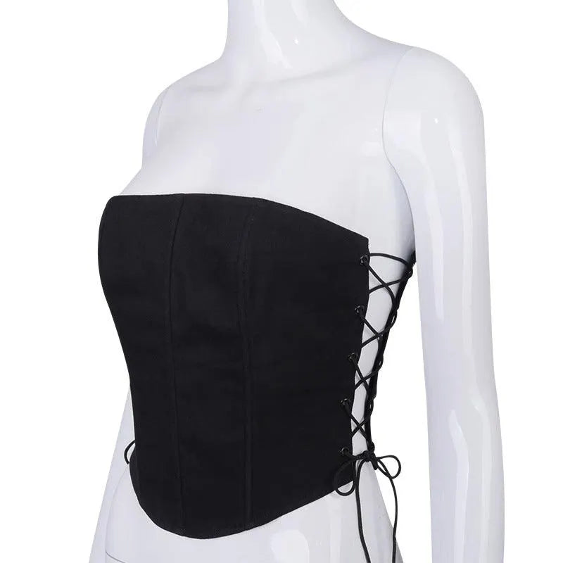 Just Go With Corset Top