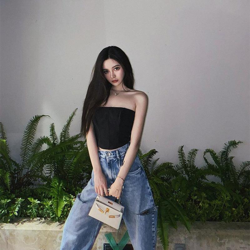 Just Go With Corset Top
