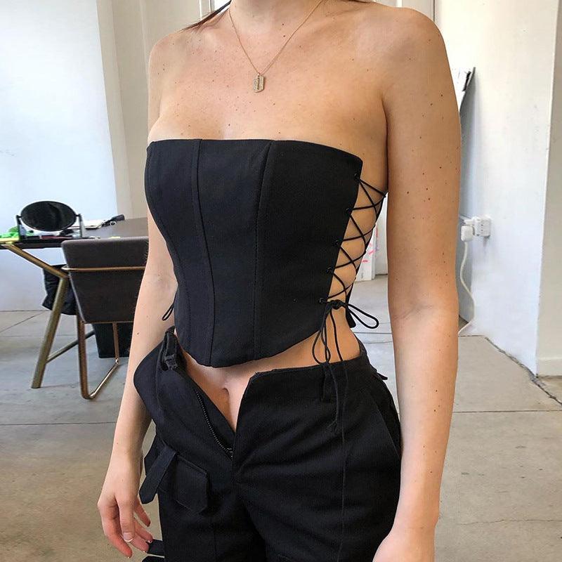 Just Go With Corset Top