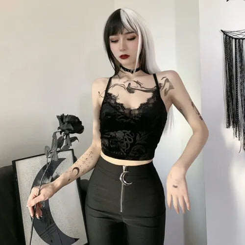 Dark Personality Bustier Top