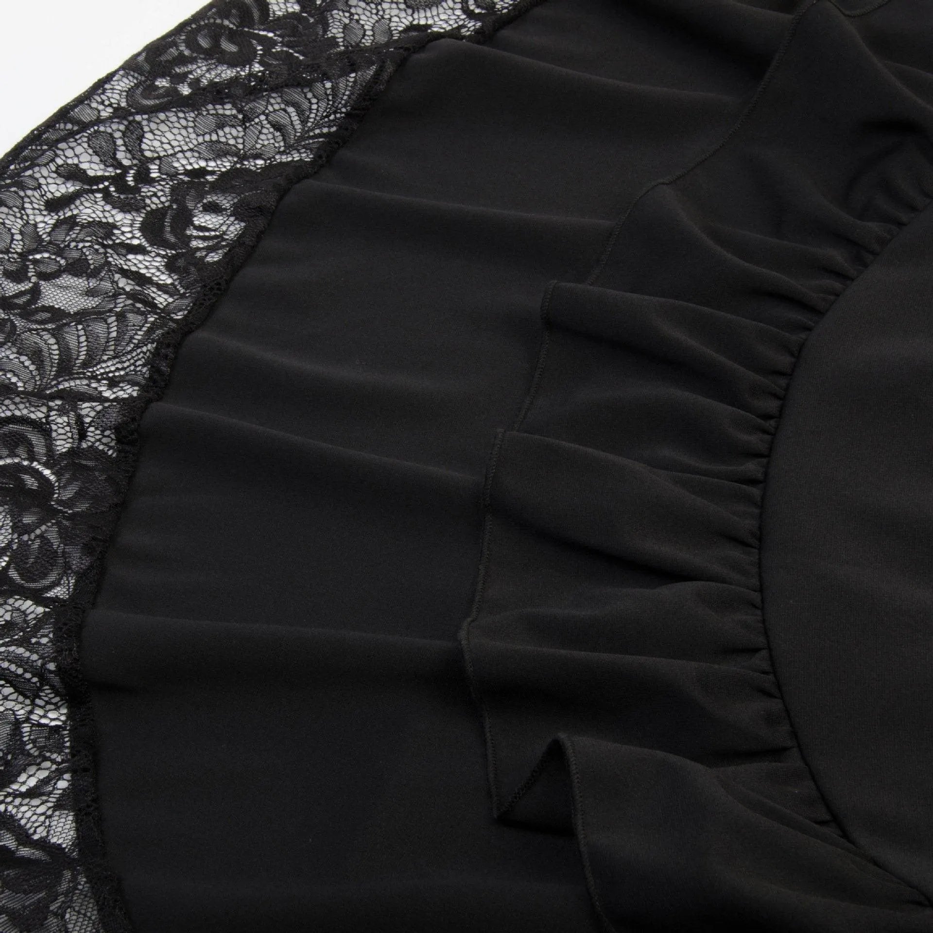 Irregular Lace Skirt
