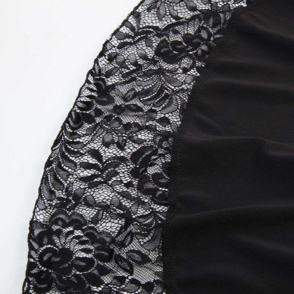 Irregular Lace Skirt
