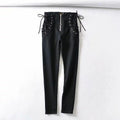 Lace Up Back Pants