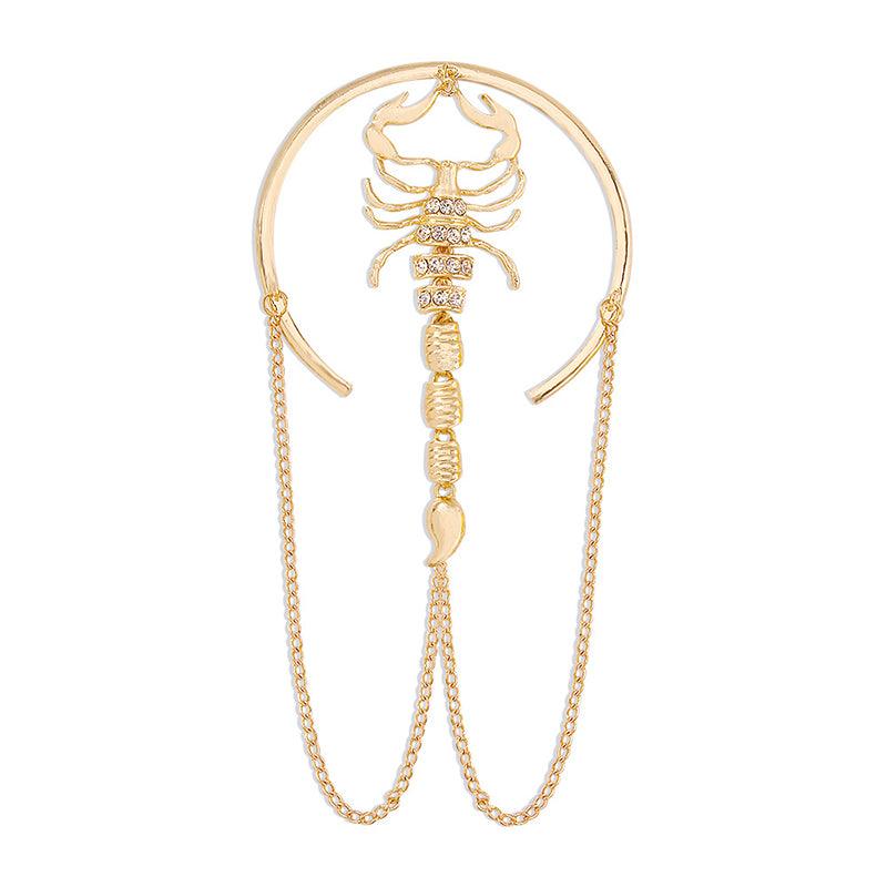 Gothic Creative Geometric Scorpion Arm Ring