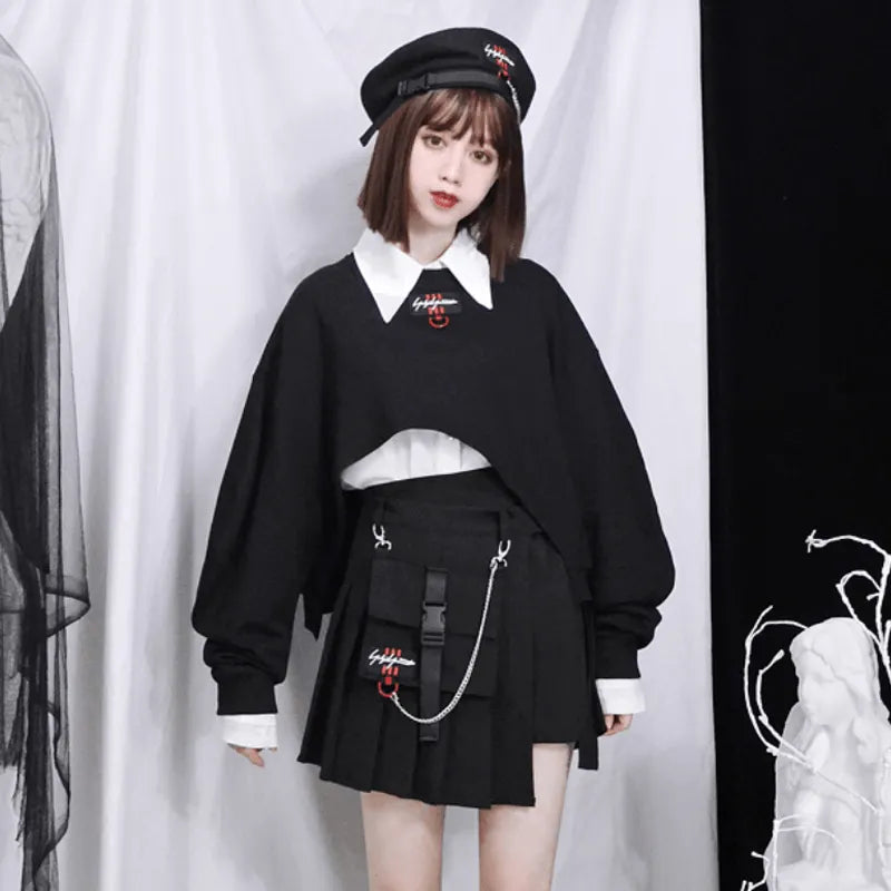 Gothic Irregular Skirt