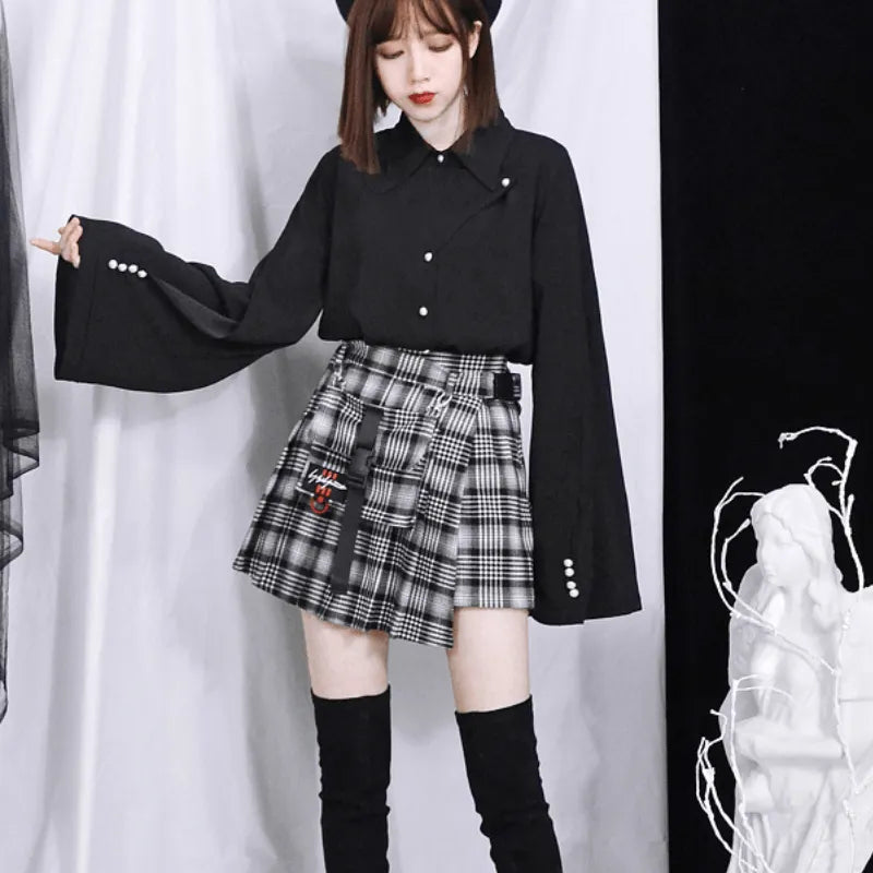 Gothic Irregular Skirt
