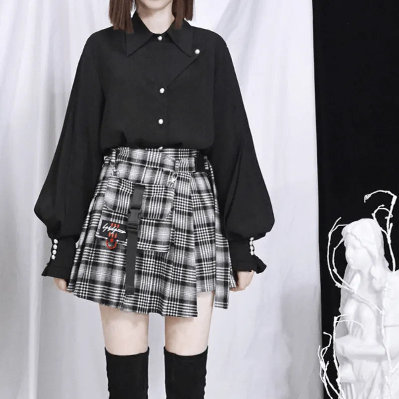 Gothic Irregular Skirt