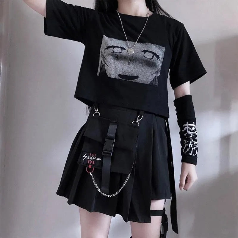 Gothic Irregular Skirt