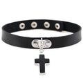 Cross Pendant Choker