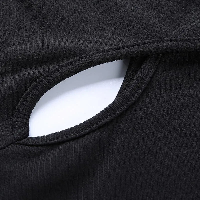Cross-Out Long Sleeve Top