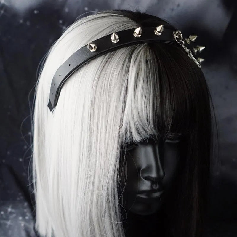 Punk Rivet Hair Band