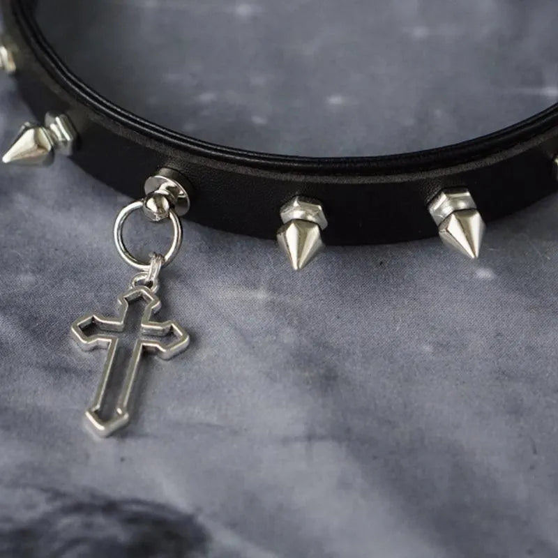 Punk Rivet Hair Band
