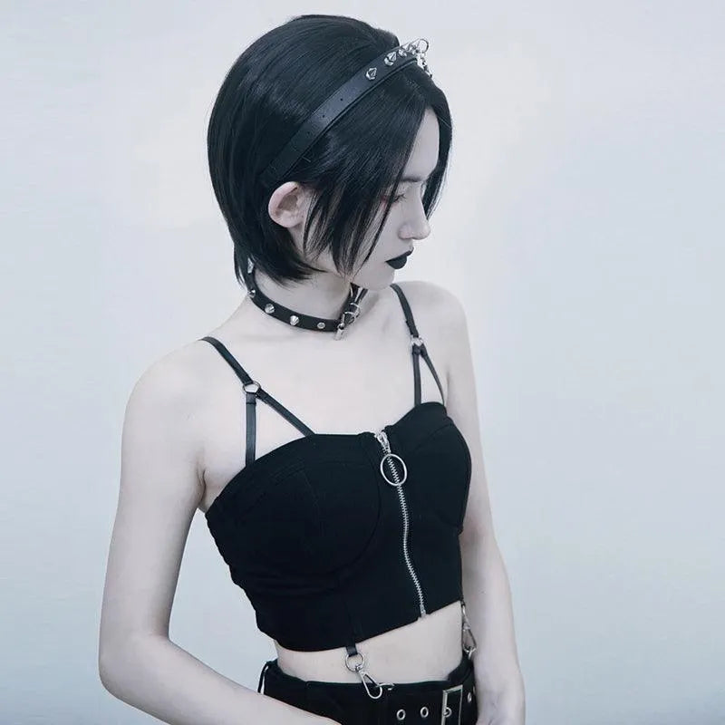 Punk Rivet Hair Band