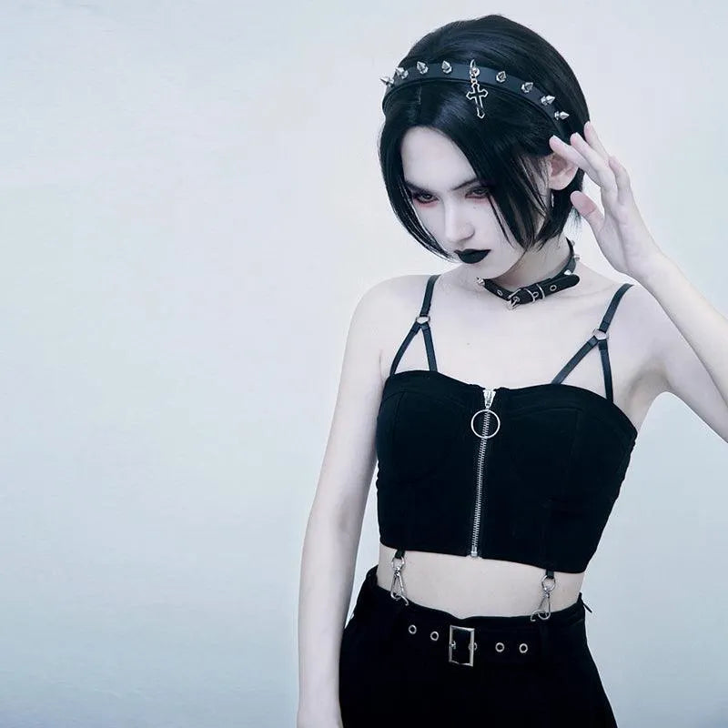 Punk Rivet Hair Band