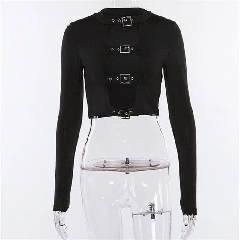 Buckle Front Top