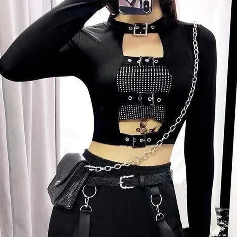 Buckle Front Top