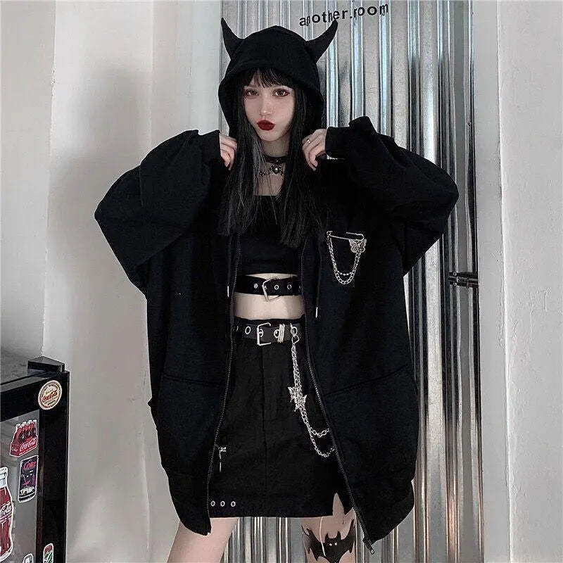 Devil Horn Hoodie