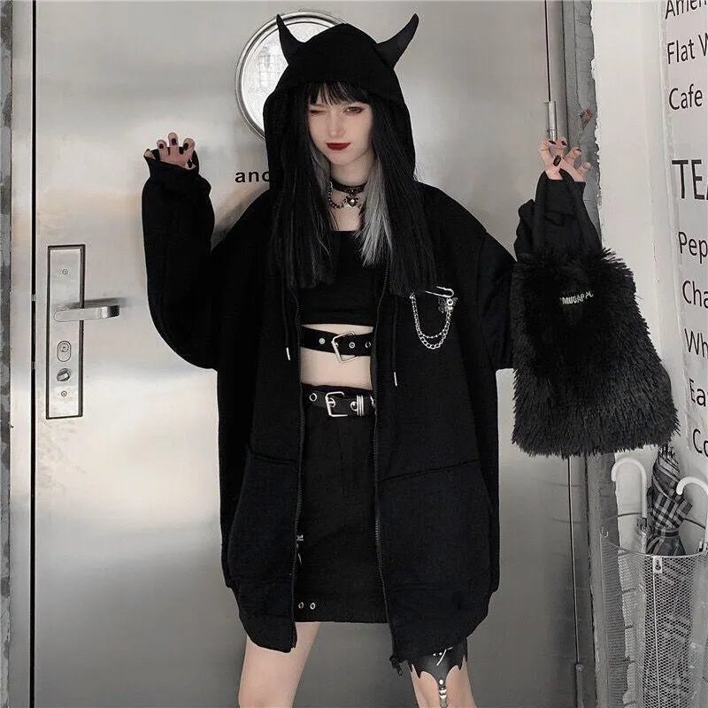 Devil Horn Hoodie