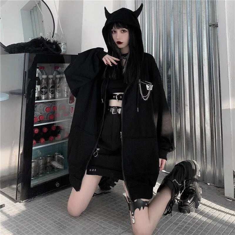 Devil Horn Hoodie