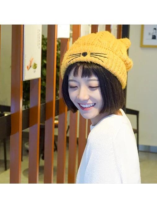 Kawaii Cat Ear Beanie