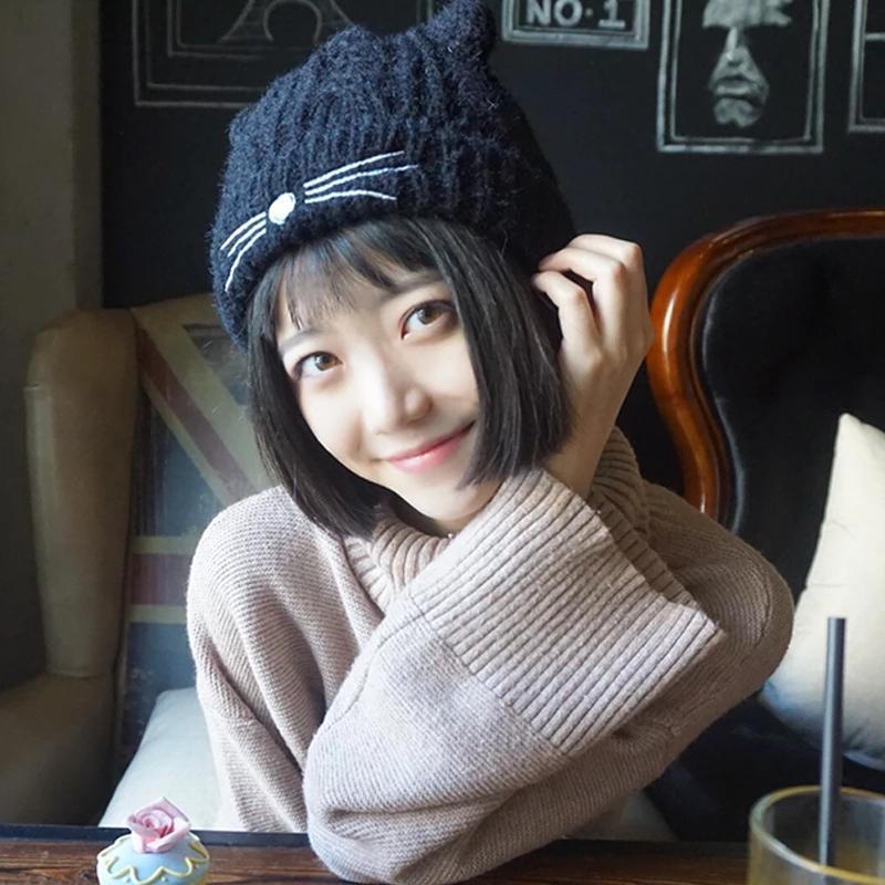 Kawaii Cat Ear Beanie