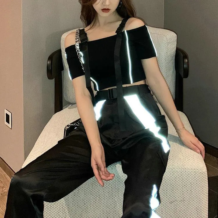 Reflective Cargo Pants