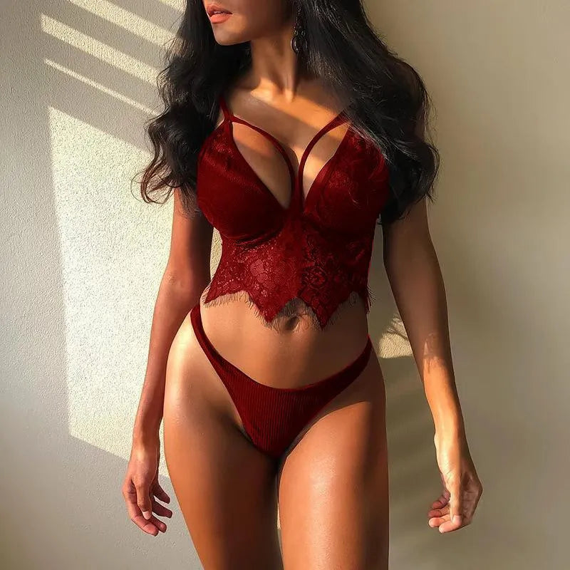 Lace Lingerie Set