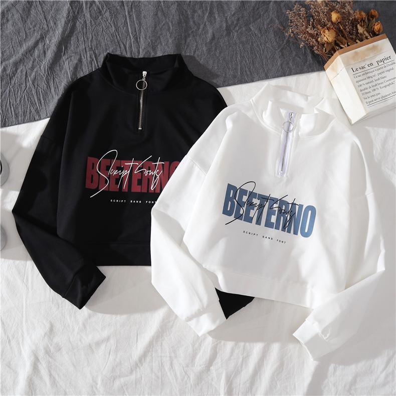 Sports Hoodie and High Waist Street Fashion Cargo Pants
