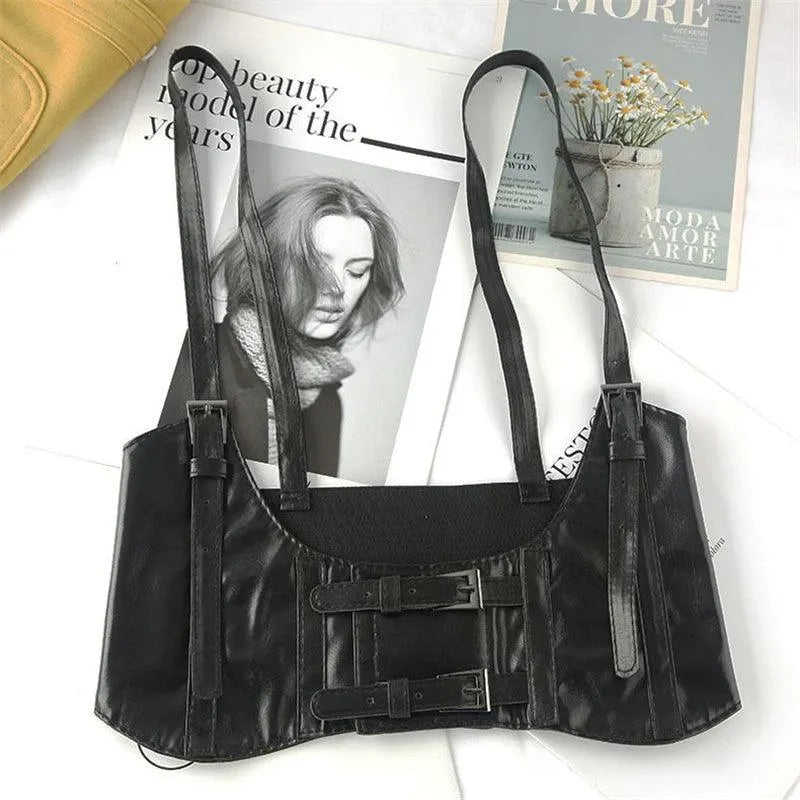 Strap-Style Punk Corset Belt