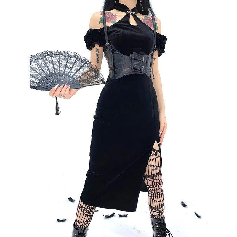 Strap-Style Punk Corset Belt
